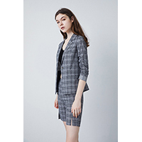 Linen Mix Blazer and Shorts