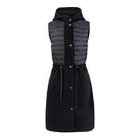 Cohen Wool Vest with Down
